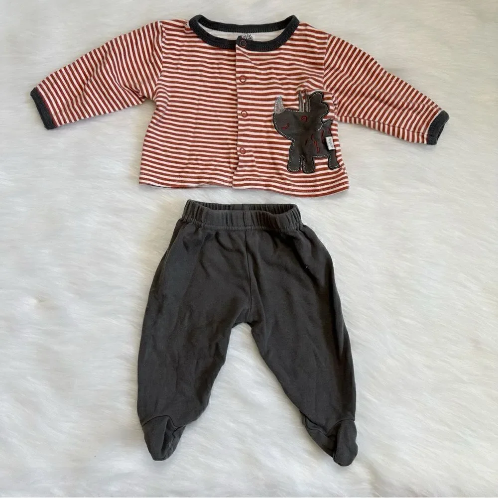 0-3 Months Baby Boy Autumn/Fall/Spring Clothes LOT